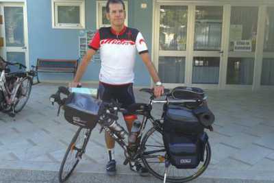 Beniamino, 400 km in sella sulla ciclovia adriatica: �Ma la Puglia � ancora indietro�